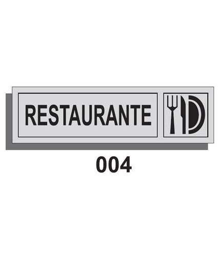 Señal Informativa 004 Restaurante